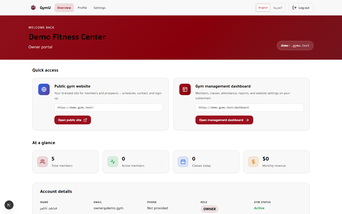 Platform overview